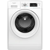 Masina de spalat rufe Whirlpool FreshCare+ FFB 8258 WV EE, 8 kg, 1200 rpm, Clasa B, Steam Refresh, Tehnologia al-6lea Simt, Motor Inverter, Alb