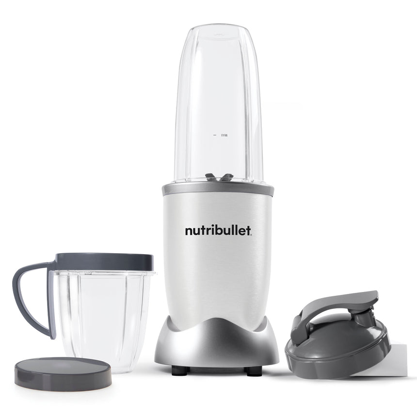 Blender Nutribullet Pro 0C22300041, 900 W, 1 viteza, cupa 0.7 l, cupa 0.9 l, 5 accesorii, alb