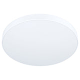 Plafoniera dimabila ZUBIETA-A, EGLO, LED, 24W, 2300 lm, lumina rece, neutra, calda, otel, plastic, alb, 45 cm diametru, telecomanda inclusa