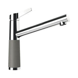 Baterie bucatarie monocomanda SC-510, cartus ceramic, Cristalite Asphalt