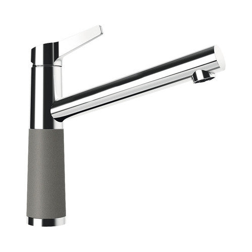 Baterie bucatarie monocomanda SC-510, cartus ceramic, Cristalite Asphalt