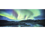 Tablou Sticla Northern Lights 50x125 Cm