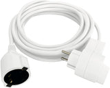 Prelungitor Electric Powersplit 5m 3680w Alb, Cablu Din Pvc