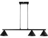 Lustra Pura G9 Max. 3x25w, Negru/metal