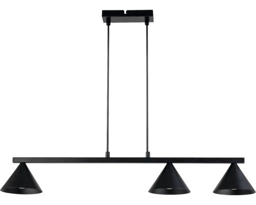 Lustra Pura G9 Max. 3x25w, Negru/metal
