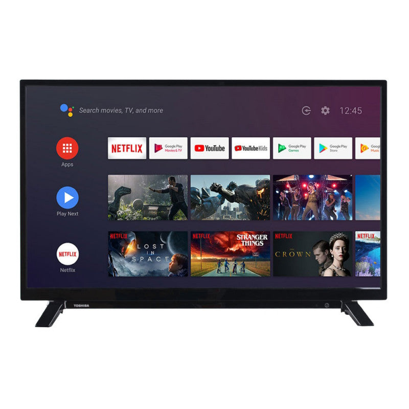 Televizor Toshiba 32WA2B63DG, Android Smart TV, 1366x768 HD Ready, 32 inch, 80 cm, LED, Negru