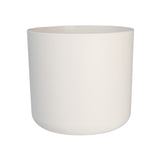 Masca de ghiveci b.for Soft Round cu diametrul de 18 cm pentru plante de interior alb