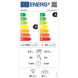Masina de Spalat Rufe Frontala cu Uscator HISENSE WD3S1043BW3, Steam, 10.5/6 kg, 1400rpm, Clasa A/D, Wi-Fi, Alb