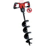 Foreza pamant pe acumulator Einhell Power-X-Change GE-EA 18/150 Li BL-Solo, 18 V, 150 mm diametru burghiu, 800 mm adancime gaurire, fara acumulator/incarcator