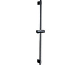 Bara dus cu suport culisant Roca Sensum 80 cm titanium black