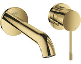 Baterie lavoar Grohe Essence 19408GL1, 1/2''. montare pe perete, 183 mm, necesita valva, lucios, auriu