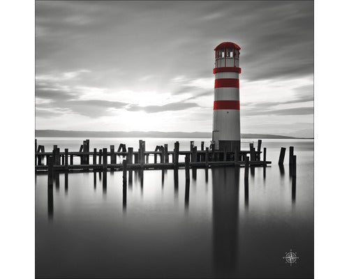 Tablou Sticla The Walk 20x20 Cm