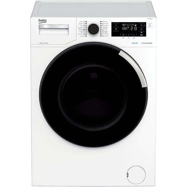 Masina de spalat rufe Beko WTV8744XD, 8 kg, 1400 rpm, Clasa C, Motor ProSmart Inverter, Aquawave, AddXtra, Hygiene+, Autodose, Alb