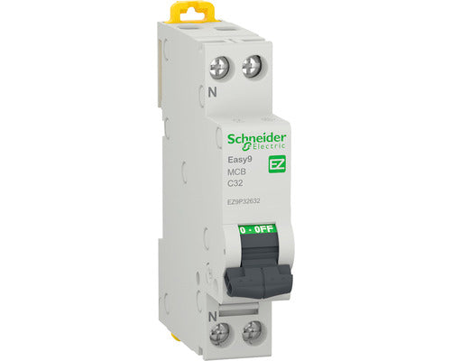 Disjunctor Electric Modular Schneider Easy9 1p+n 32a 4, 5ka, Curba C