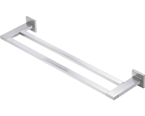 Suport prosop baie Tiger Items, tip bara, cu 2 brate, 58 cm, inox