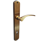 Maner Usa interior Vieneta pentru broasca cheie Bronz Antic Grafiat OGR P90