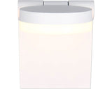 Aplica Cu Led Integrat Adour 10w, Lumina Reglabila, Pentru Exterior Ip44, Alb Mat