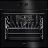 Cuptor incorporabil AEG BPE742380B, 16 functii, Curatare pirolitica, 71L, Clasa energetica A++, Negru