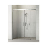 Usa Cabina Dus Radaway Eos Ii Dwd+2s 80x197 Cm, Sticla Transparenta, Profil Crom