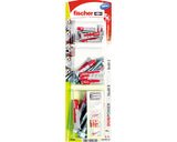 Set Dibluri Cu Surub Fischer Duopower, 18 Piese