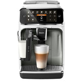 Espressor Automat PHILIPS LatteGo Seria 4300 EP4343/51, 1.8l, 1500W, 15 bar, Alb-Negru