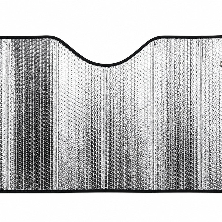 Parasolar Auto Pliabil 60 x 130 cm, Protecție UV și Căldură, Reflectorizant pentru Parbriz, Argintiu