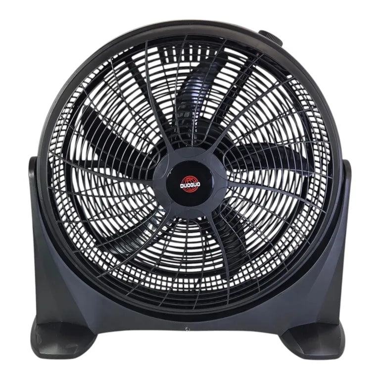 Ventilator Electric de Podea cu Suport, Circulație Eficientă a Aerului, pentru Casă și Birou, Negru