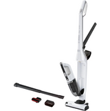 Aspirator Vertical Bosch Flexxo Serie 4 BBH32551, 2 în 1, Acumulator 25.2V, Autonomie 55 min, 0.4 L, Alb