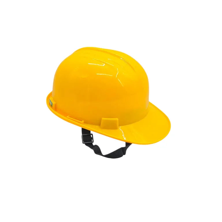 Cască de Protecție pentru Construcții, Curea Reglabilă, Cască de Siguranță pentru Șantier și Lucrări Industriale, Galbenă