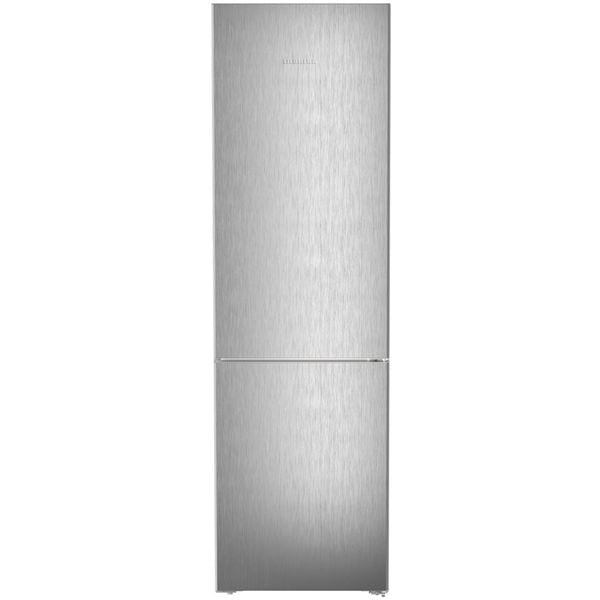 Combina frigorifica Liebherr CNsfd 5703, 371 l, No Frost, EasyFresh, DuoCooling, Interior Fit, Clasa D, H 201.5 cm, Inox