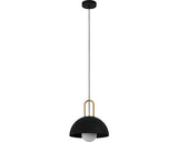 Pendul Calmanera E27 Max. 1x40w, Negru/alama
