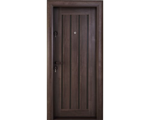 Usa Exterior Metalica Arhitect 425 Nuc Wenge 88x201 cm Dreapta