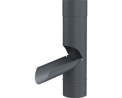 Element Deversare Burlan Metalic METIGLA Ø 100 mm Gri RAL 7016