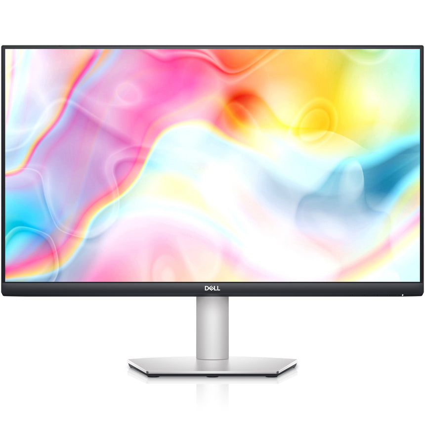 Monitor LED IPS Dell S2722DC 27", QHD (2560x1440), 75Hz, 4ms, AMD FreeSync™, Boxe 3W, USB Type-C, Hub USB, 2x HDMI, Jack, Pivot, VESA, silver