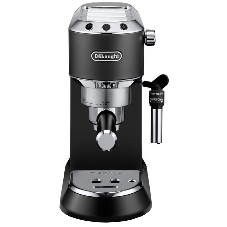 Espressor manual De'Longhi Dedica EC 685.BK, 1300 W, 15 bari, Negru