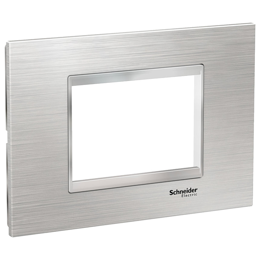 Rama Ornament 3M inox Schneider Eazy Styl argintiu/crom