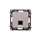 Priza computer RJ45, Legrand, UTP, Aluminiu