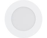 Spot Incastrat Eglo Crosslink, Lumina Rgbw Variabila, Ø120 Mm, Alb