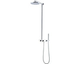 Sistem de dus cu termostat AVITAL Tirino, dus fix Ø25,4 cm, para dus 1 functie, crom