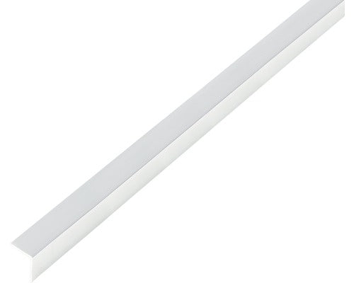 Cornier Aluminiu Alberts 25x25x1 Mm, Lungime 1m, Autoadeziv, Nuanta Otel Cromat