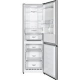 Combina frigorifica GORENJE NRK619EAXL4WD, No Frost Plus, 304 l, H 186 cm, Clasa E, Argintiu