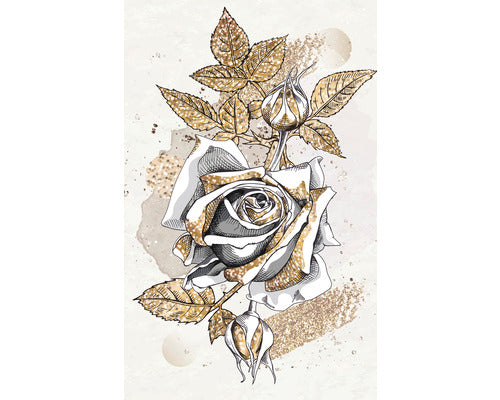 Tablou Canvas Pt6072 Glitter Rose 60x90 Cm