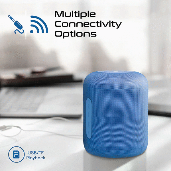 Boxa Portabila PROMATE Boom-10, Bluetooth, MicroSD, Albastru