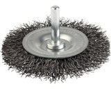 Perie Sarma Rotunda Lessmann Ø100mm, Sarma Fina De Otel, 2 Randuri Grosime