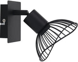 Spot Aplicat Acamar E14 Max. 1x40w, Negru