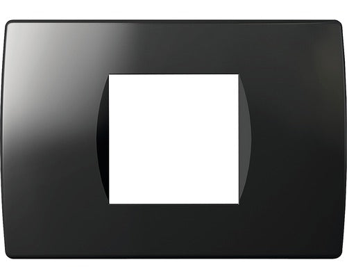 Rama Aparataje Tem Soft 2/3 Module, Negru