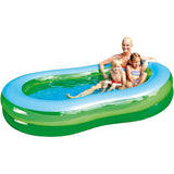 Piscina Happy People Gonflabila Jumbo 250 x 147 x 37 cm