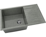 Chiuveta Bucatarie Cu O Cuva Fat Avangard 228 80x49 Cm, Cu Picurator, Reversibila, Granixit Rossetta Stone