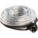 Instalatie Craciun Tub luminos LED Flink 13mm, 24LED-uri/m, 10m, rosu, alimentare inclusa