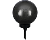 Lampa Solara Eglo Cu Led 2300 K 20 Cm Negru Transparent